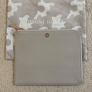 Dagne Dover Elle Clutch - Beige with Rose Gold hardware (NEW)